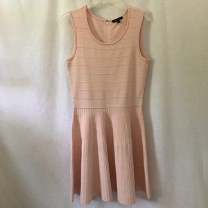 Pink Tartan Baby Pink Bandage Dress